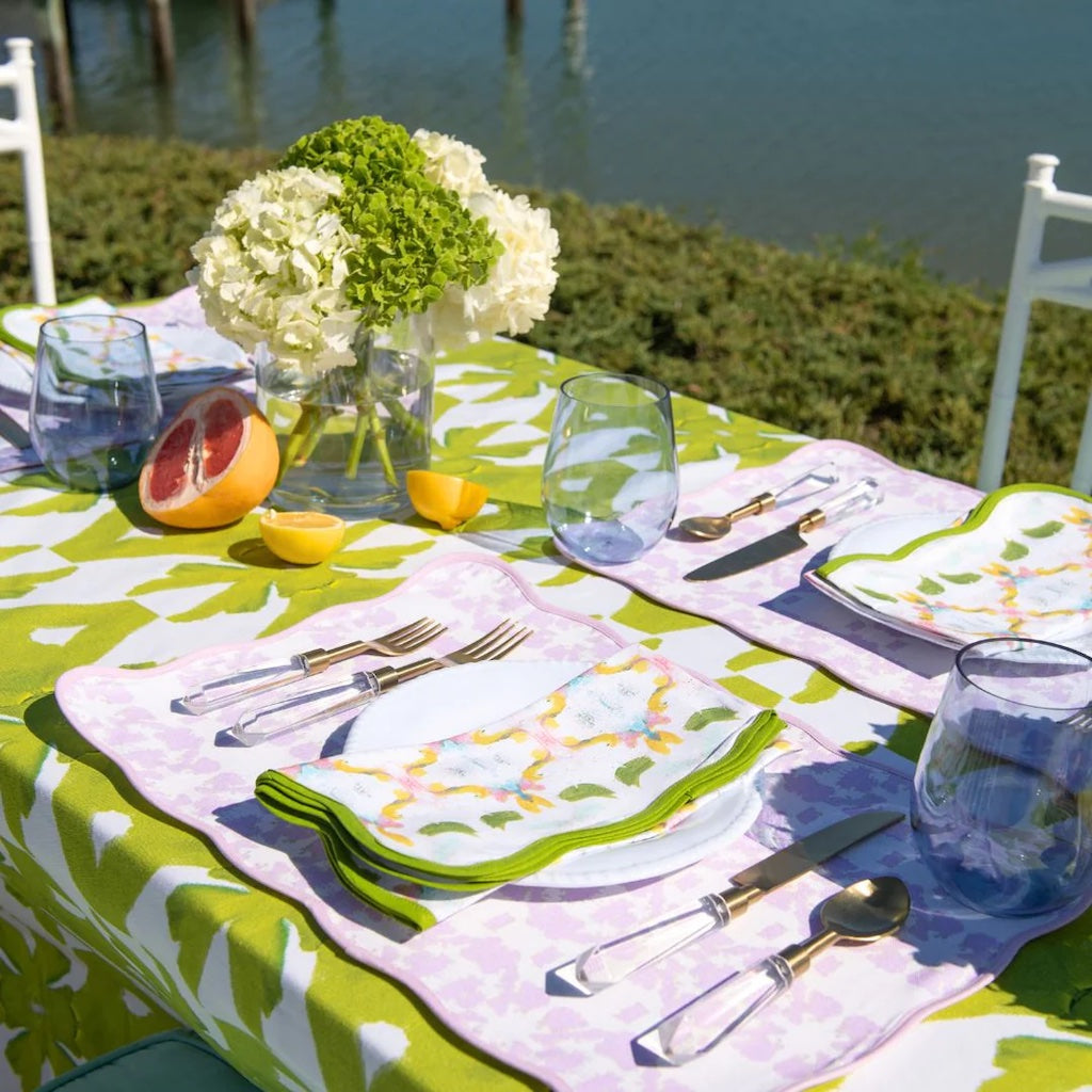 Palm Green Tablecloth