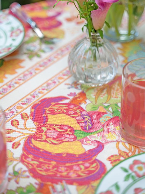 Blooming Jungle Outdoor Tablecloth