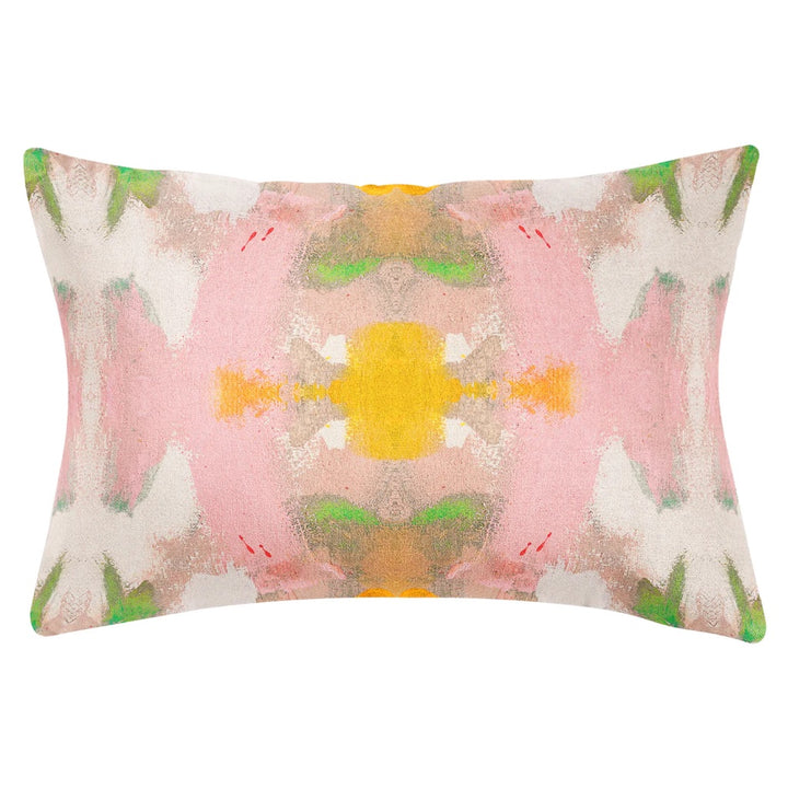 White Lotus Decorative Pillow