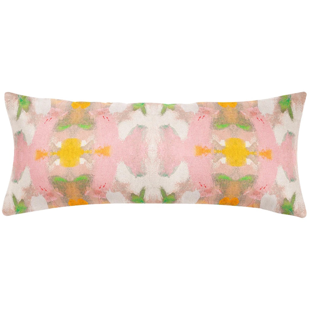 White Lotus Decorative Pillow