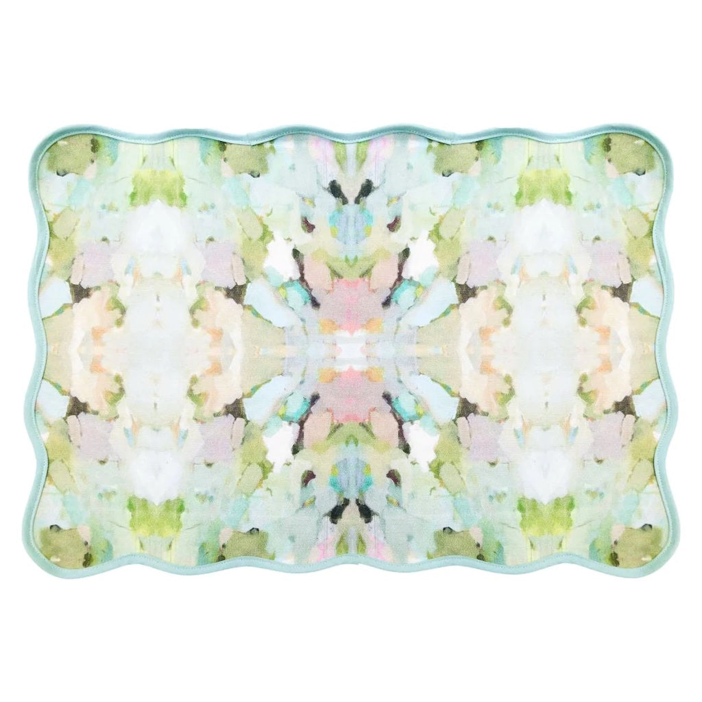 Martini Olives Scalloped Placemats