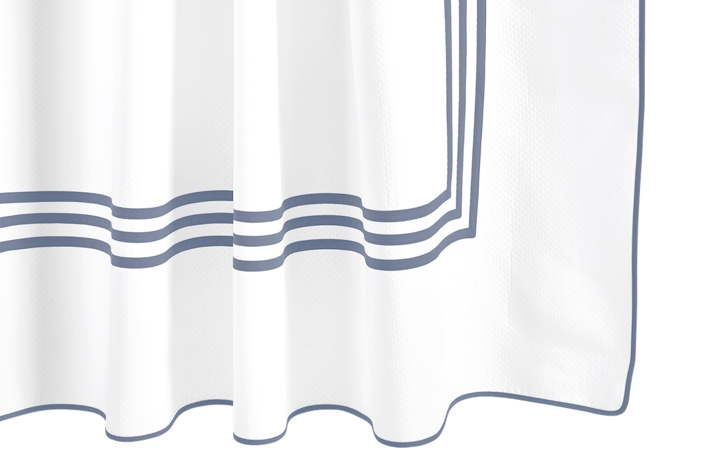 Matouk Newport Shower Curtain Sea
