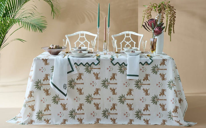 Matouk Lowell Table Linens Champagne