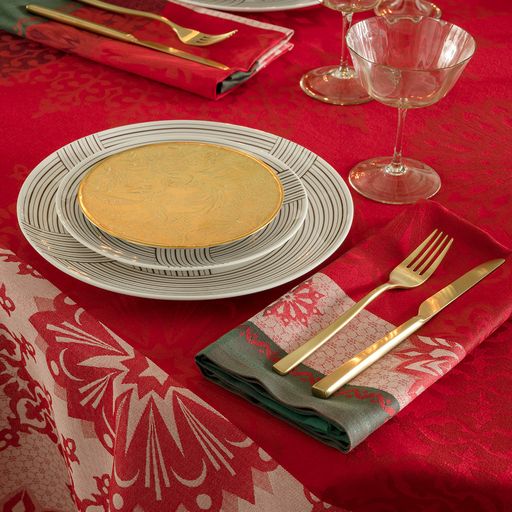 Lumieres d'etoiles Table Linens Red