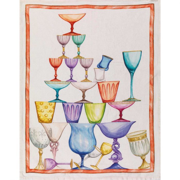 Crystal Rosso Kitchen Towel