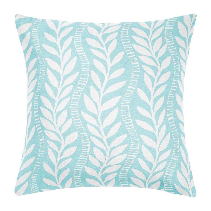 Vineyard Trellis Blue Decorative Pillow