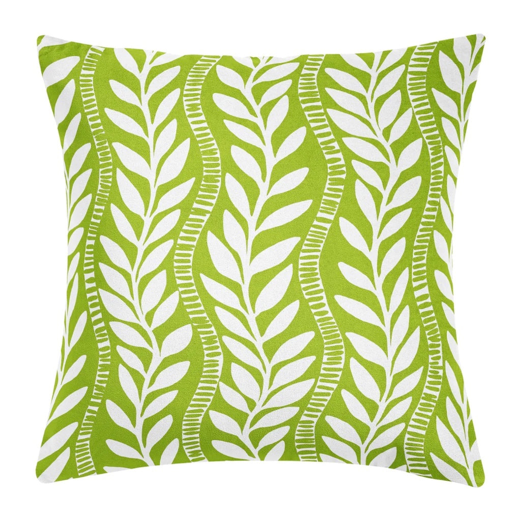 Vineyard Trellis Green Decorative Pillow