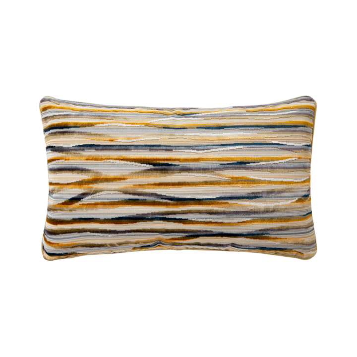 Agate Iosis Decorative Pillow Ocre