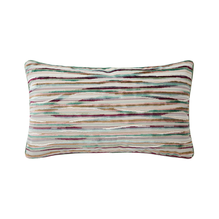Agate Iosis Decorative Pillow Pourpre