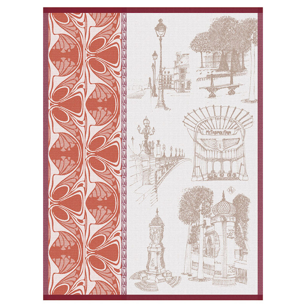 Carnet de Paris Tea Towel