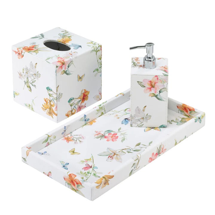 Lily Garden Bath Accessories