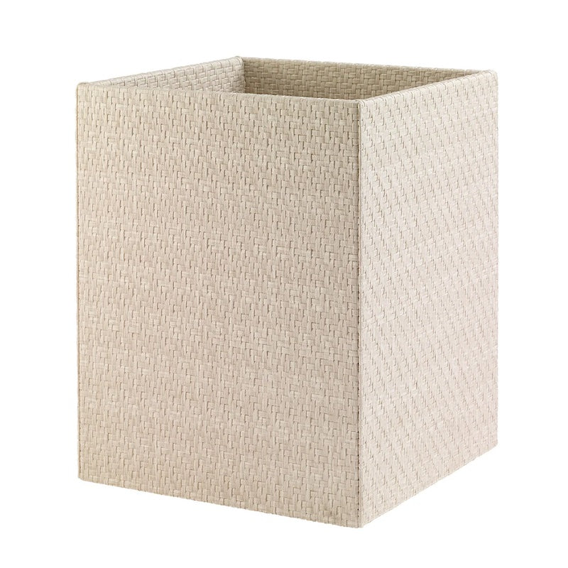 Wicker Bath Accessories in Cream