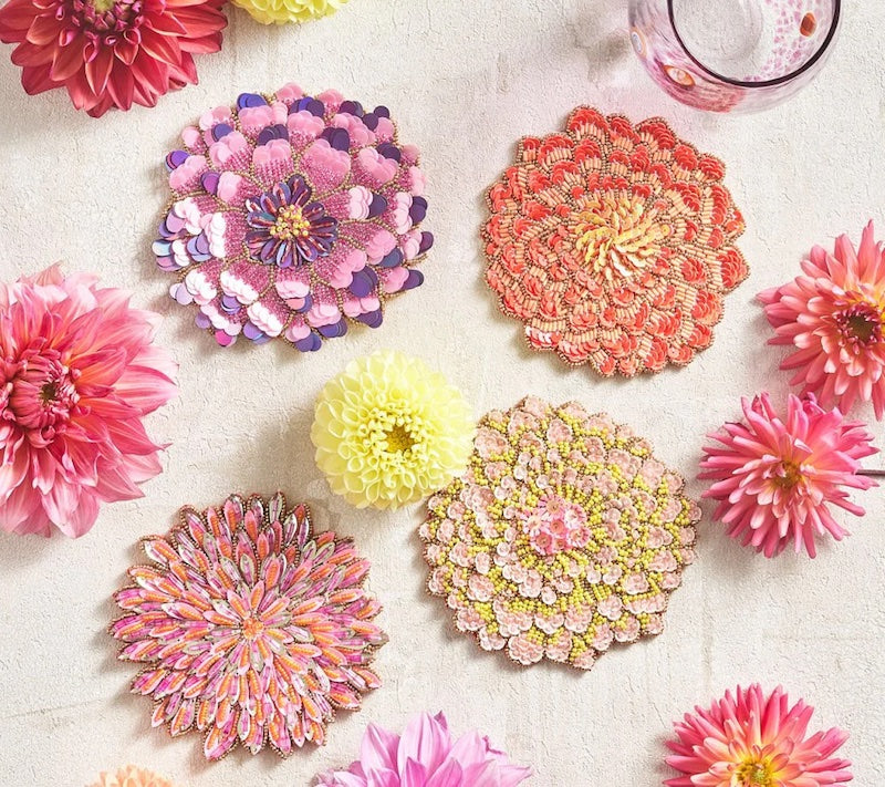 Dahlia Coasters