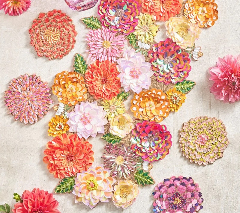 Dahlia Coasters