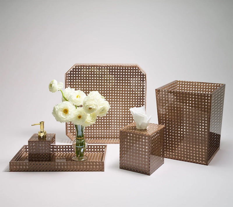 Reed Bath Accessories Brown