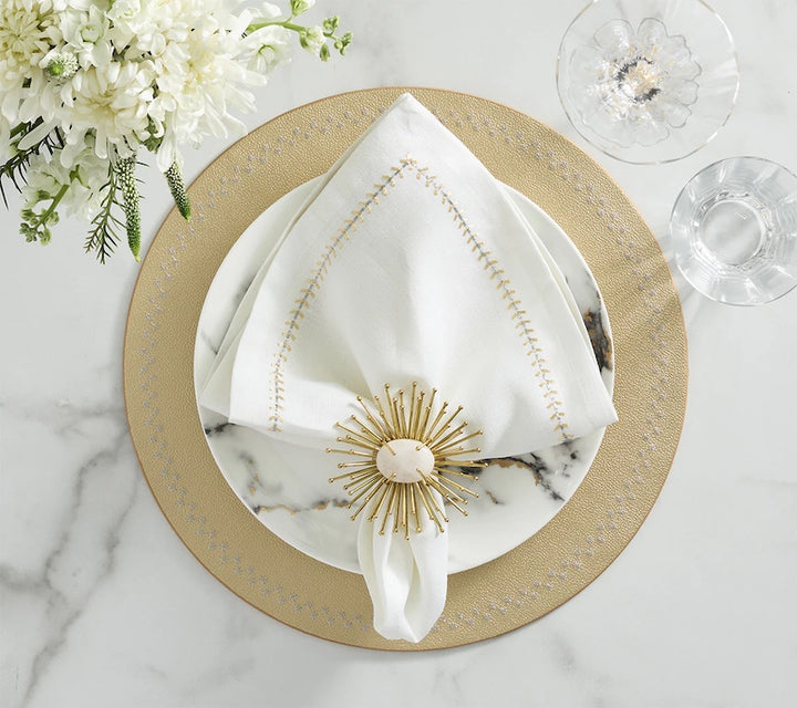 Flare Napkin Ring Gold