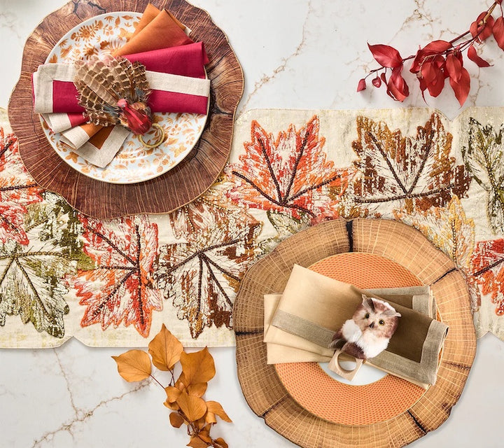 Ember Leaf Table Runner