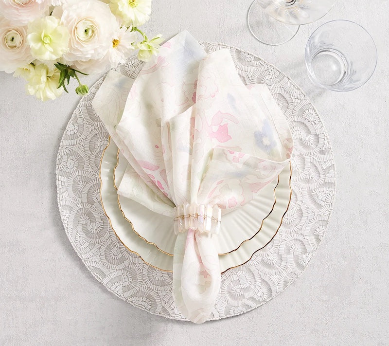 Giverny Napkin in Mint & Multi