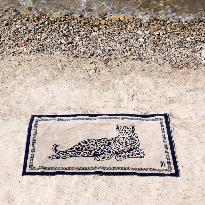 Leopard Beach Towel
