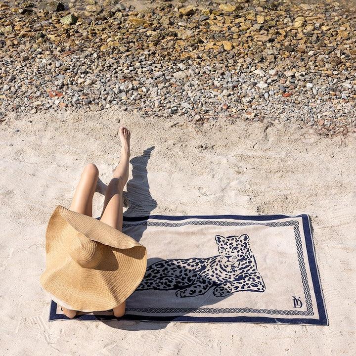 Leopard Beach Towel