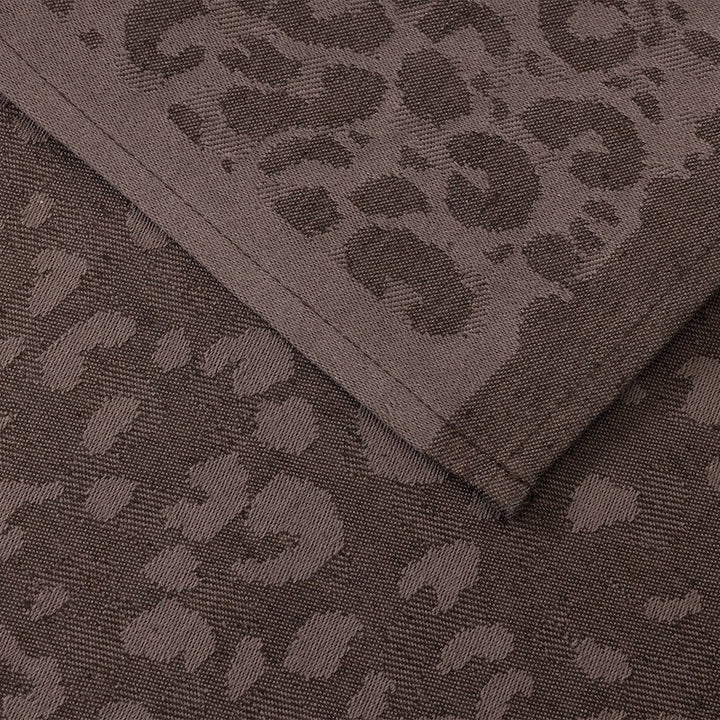 Leopard Table Linens Moka