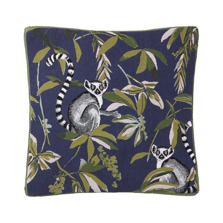 Lemurien Decorative Pillow Encre