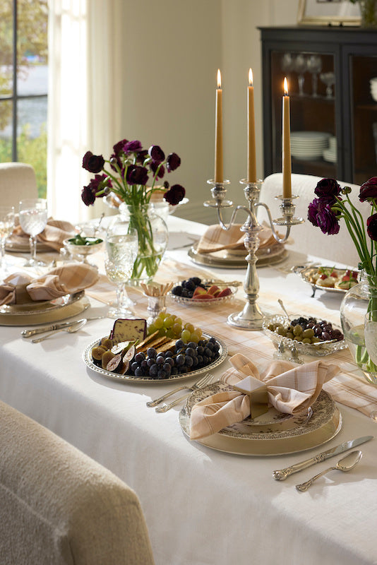 Masseria Table Linens Almond/Oyster