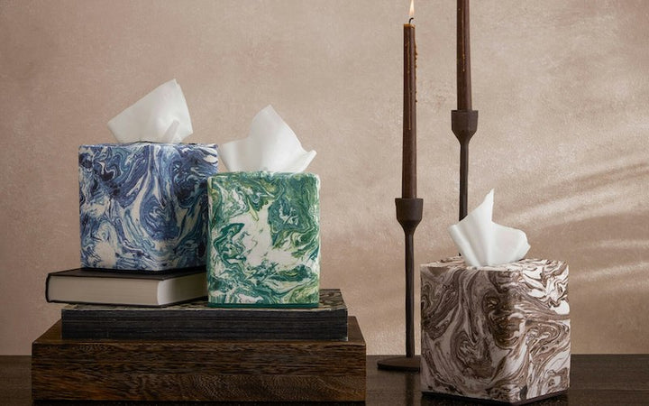 Matouk Balthazar Tissue Box Cover