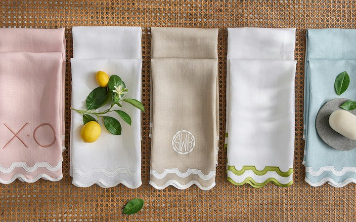 Matouk Mirasol Guest Towels Oat/Bone