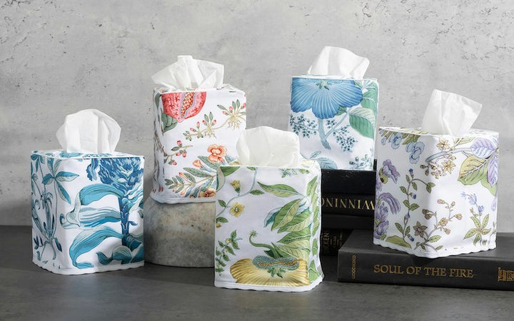 Matouk Schumacher Pomegranate Tissue Box Cover