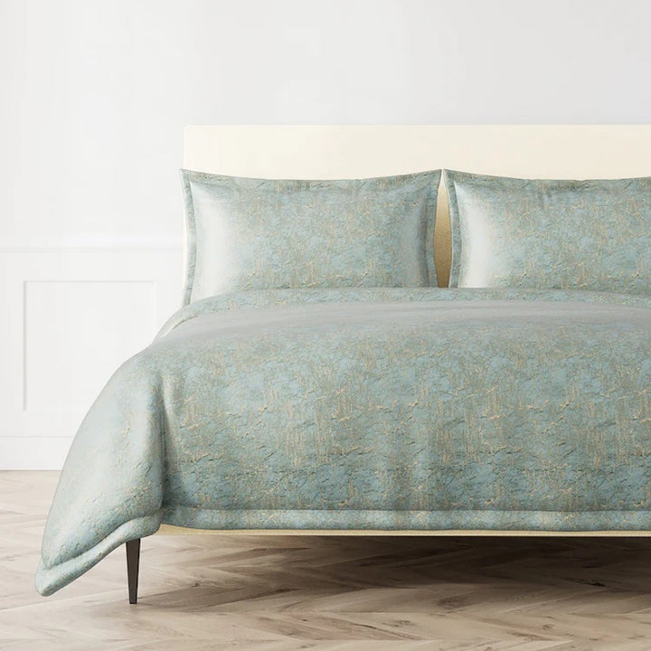 Allure Duvet Set in Aqua