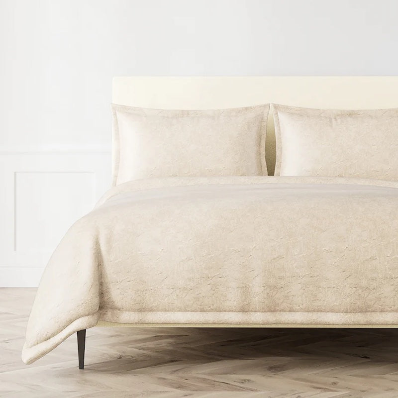 Allure Duvet Set in Ecru