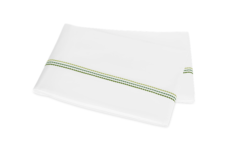 Matouk Amara Triple Pearl Palm Green