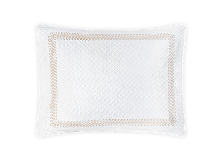 Matouk Schumacher Astor Braid Matelasse Dune