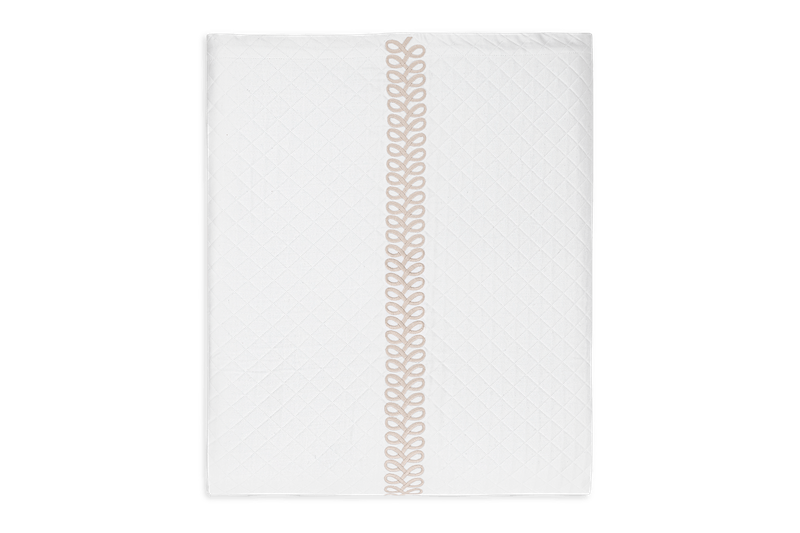 Matouk Schumacher Astor Braid Matelasse Dune