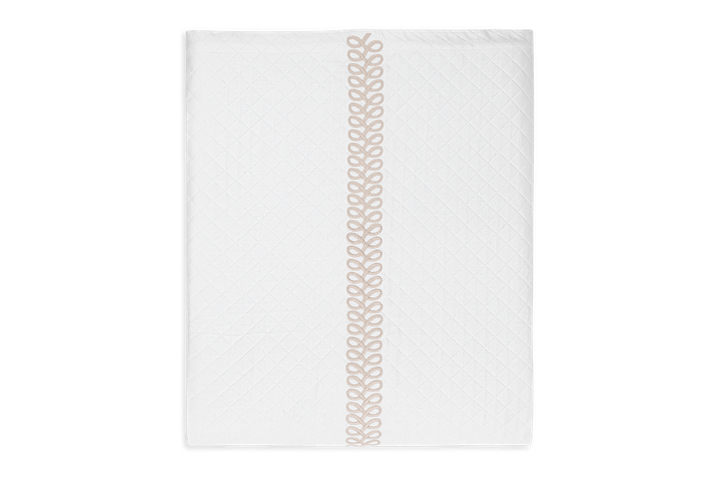 Matouk Schumacher Astor Braid Matelasse Dune
