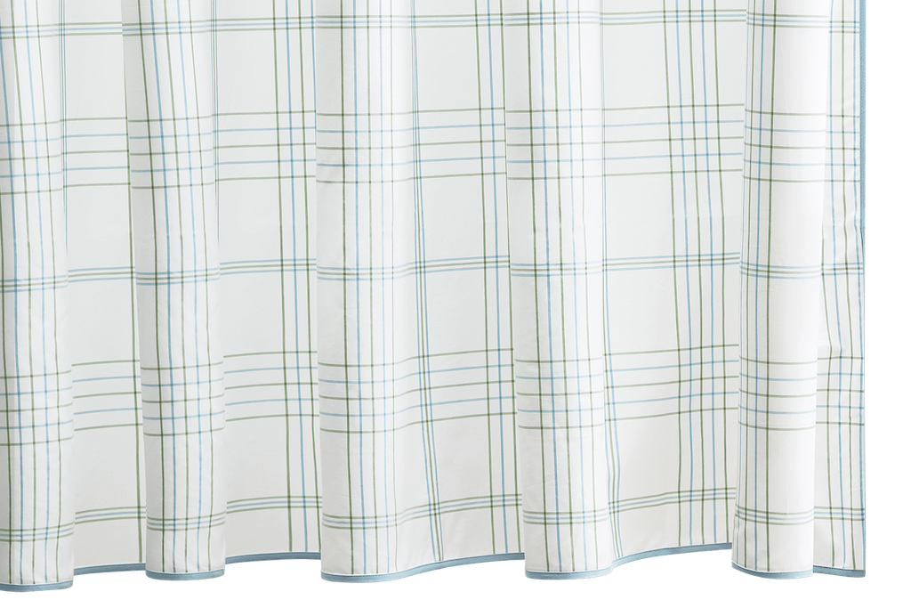 Matouk Schumacher August Plaid Shower Curtain