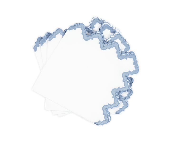 Matouk Aziza Table Hazy Blue