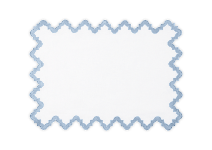 Matouk Aziza Table Hazy Blue