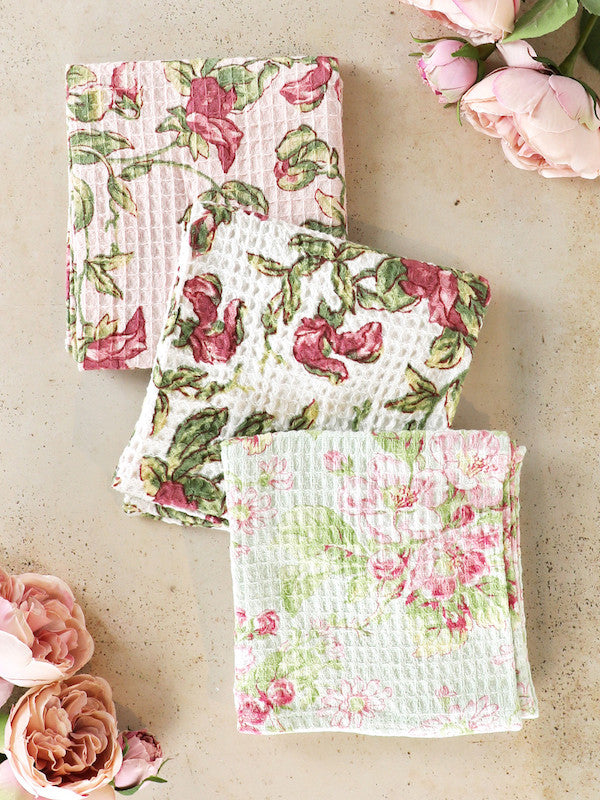 Sweet Pea Patchwork Tea Towel Bundle