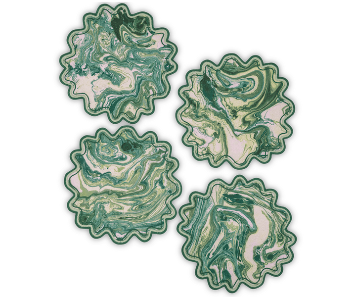Matouk Balthazar Table Linens Emerald