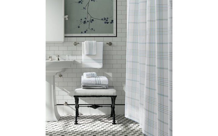 Matouk Schumacher August Plaid Shower Curtain