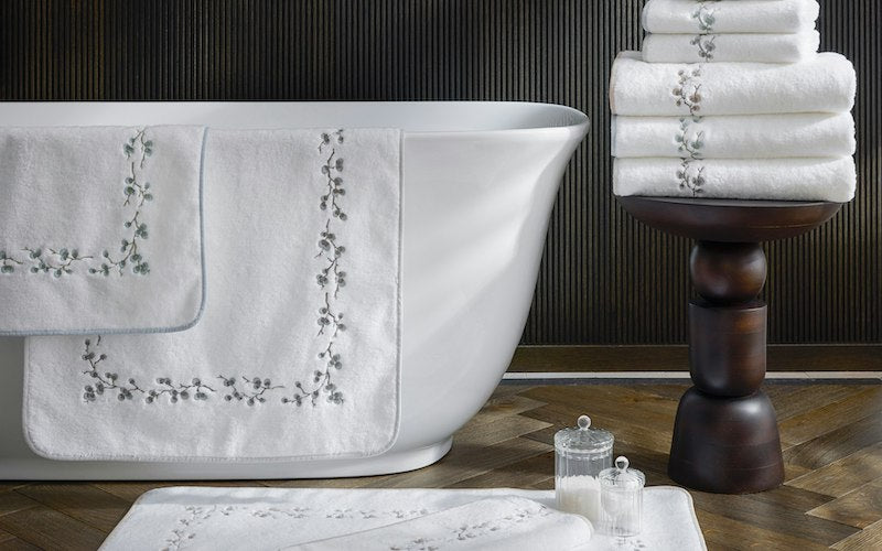 Matouk Jasmine Giza Towels Thistle