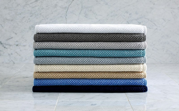 Matouk Reverie Rug Light Blue