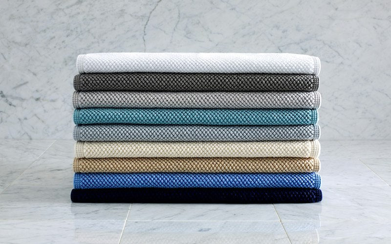 Matouk Reverie Rug Hazy Blue