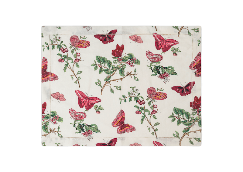Matouk Schumacher Baudin Butterfly Table Linens