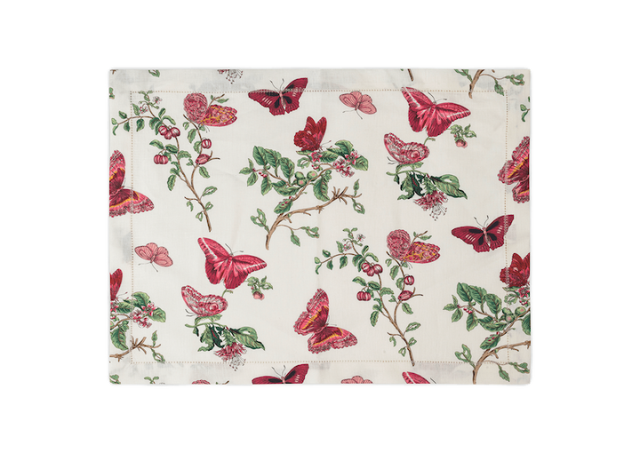 Matouk Schumacher Baudin Butterfly Table Linens