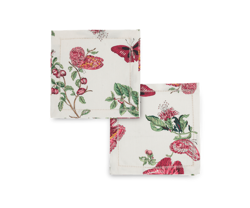 Matouk Schumacher Baudin Butterfly Table Linens