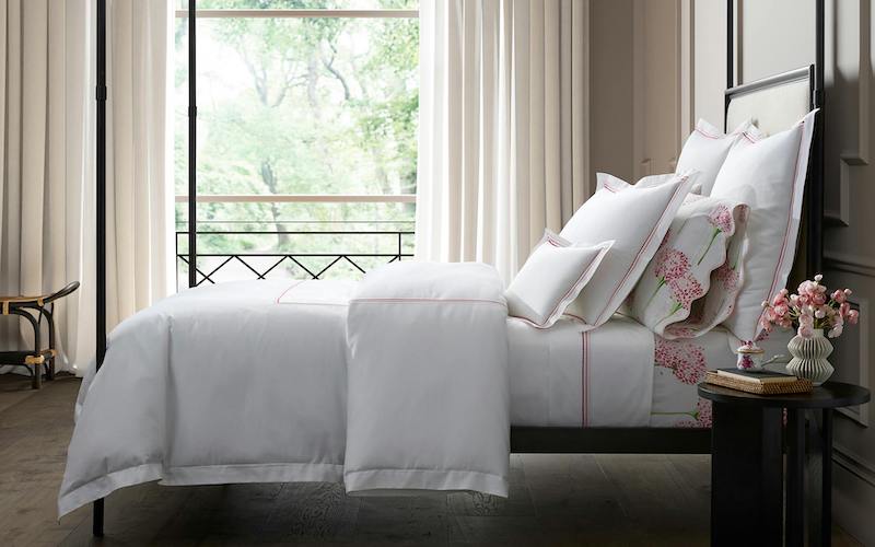 Matouk Amara Triple Pearl Palm Green