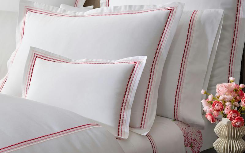 Matouk Amara Triple Pearl Palm Green